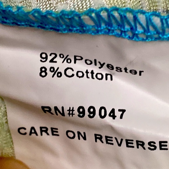 Fleur De Lis Sexy Sheer Cover-Up Size XL - Picture 5 of 6